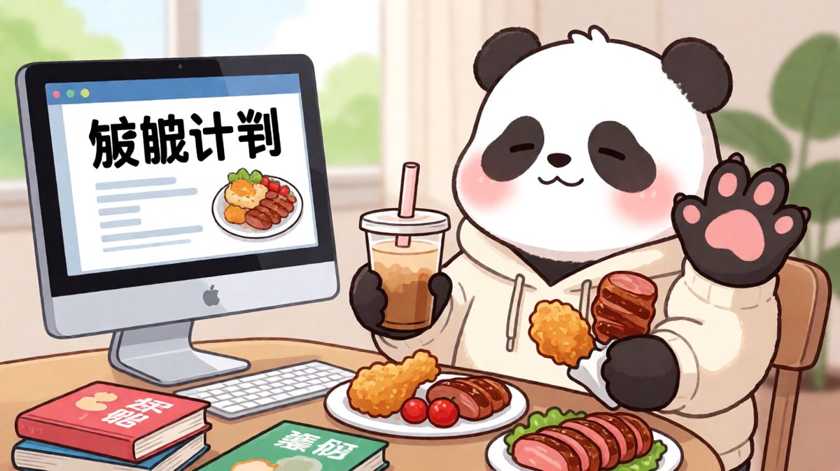 减肥？明天再说，今天先吃饱