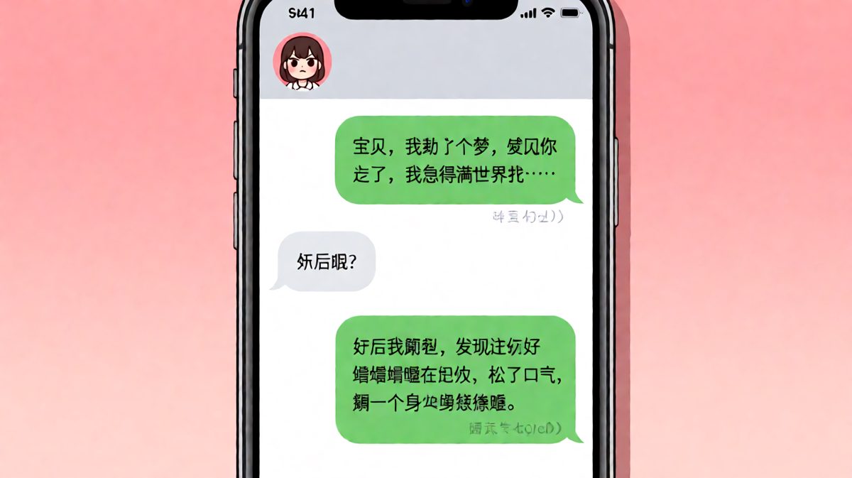 男友做梦找了女友半天，醒来翻个身就睡了
