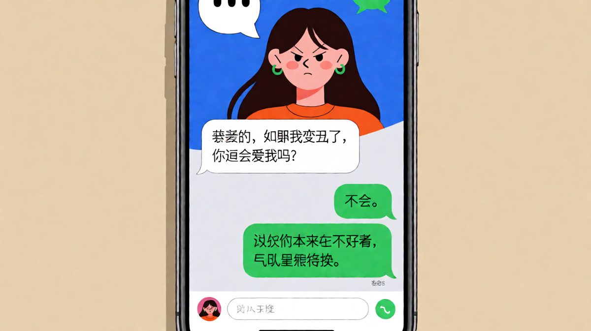 女友灵魂拷问，男友反杀成功