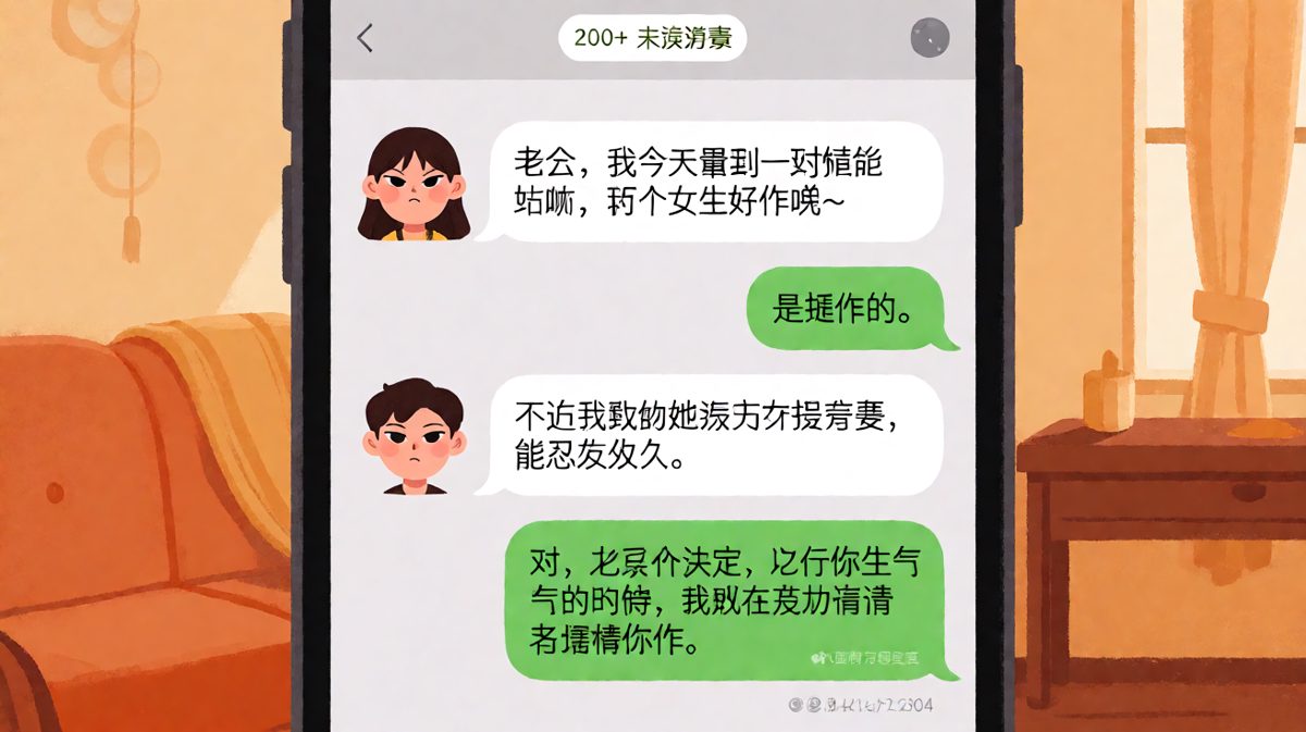女友吐槽前任，男友暗中给自己挖坑