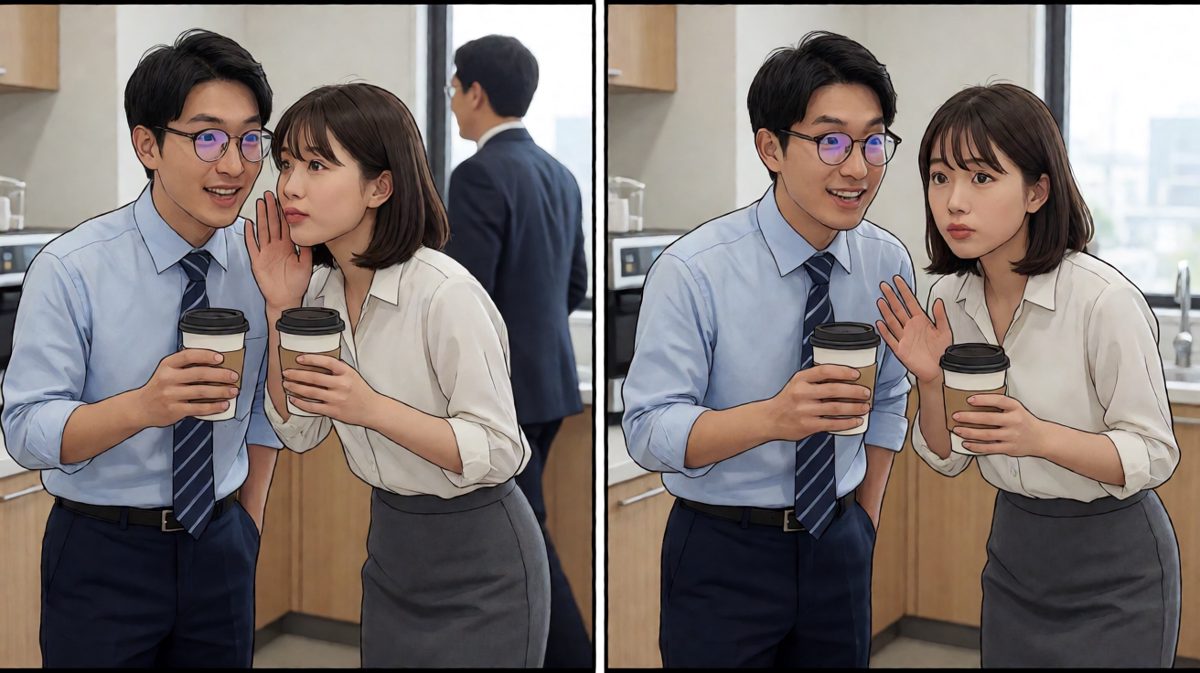 员工A：老板刚才是不是又在骂我？员工B：不，他是在夸你……下次别当了。