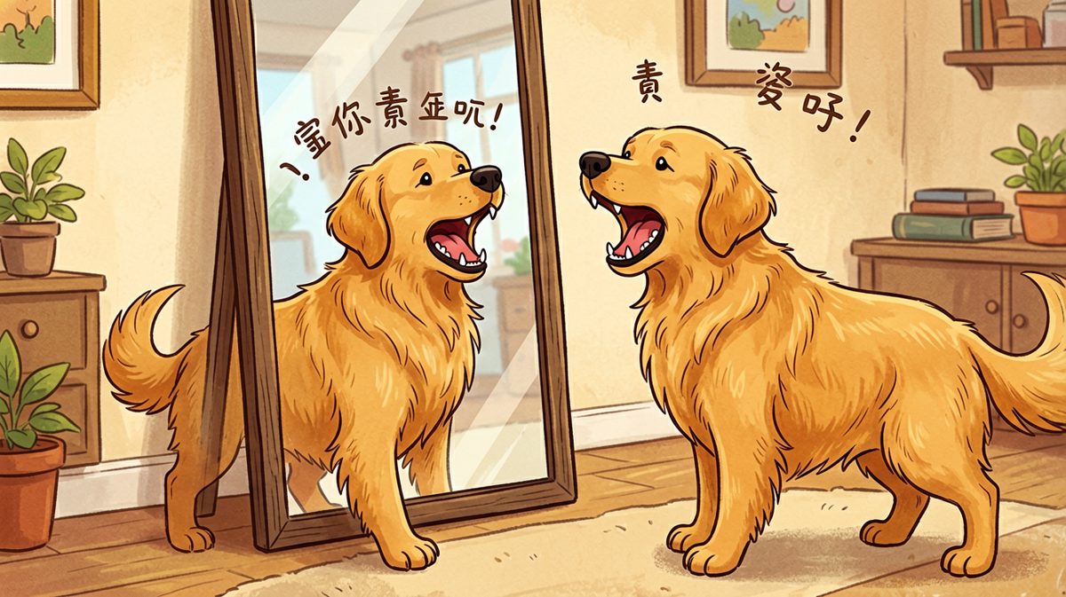 狗狗：这个邻居是谁？太嚣张了！