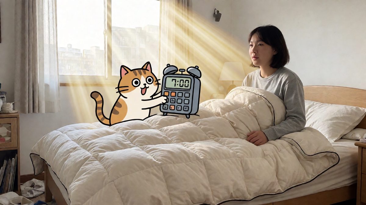 闹钟响了，世界末日也来了