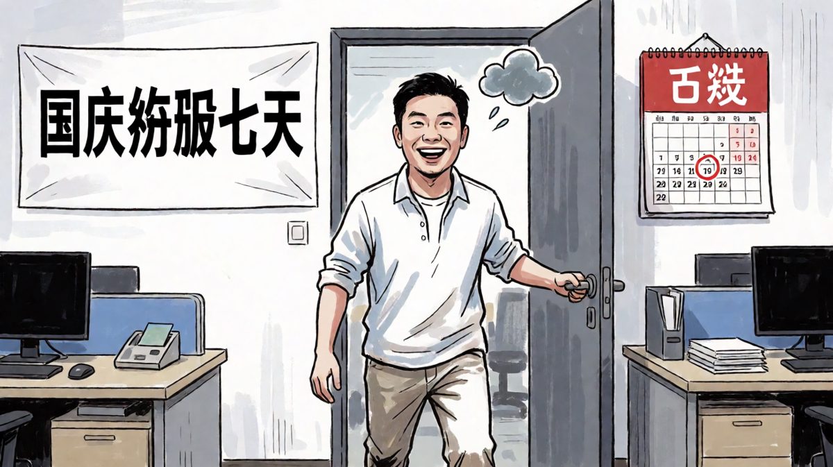 满怀希望推开门，原来今天不上班