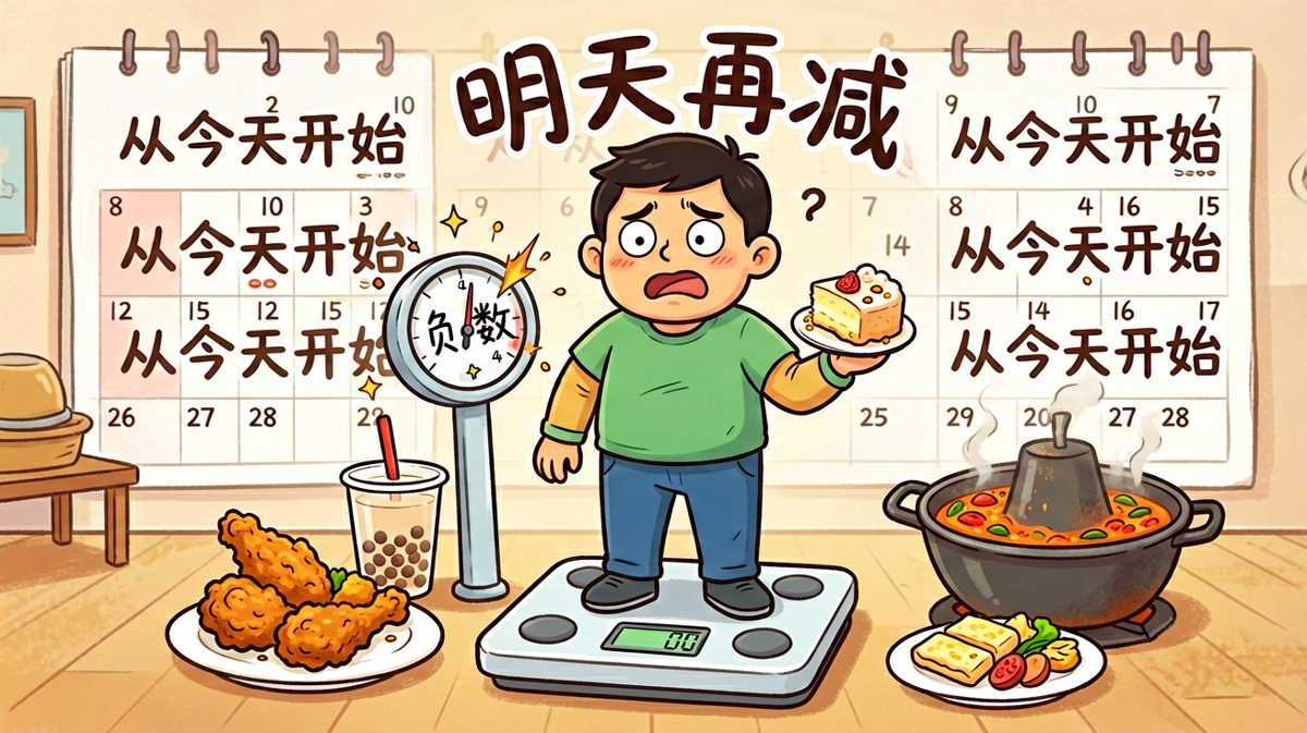 减肥这种事，明天再说也不迟