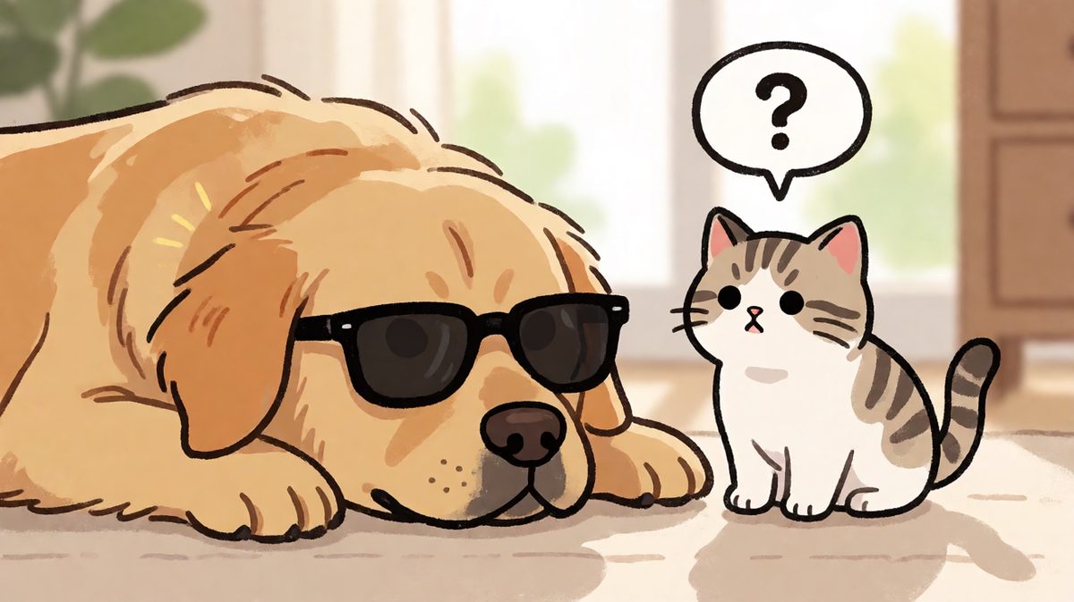 狗：我在演，猫：我在踩