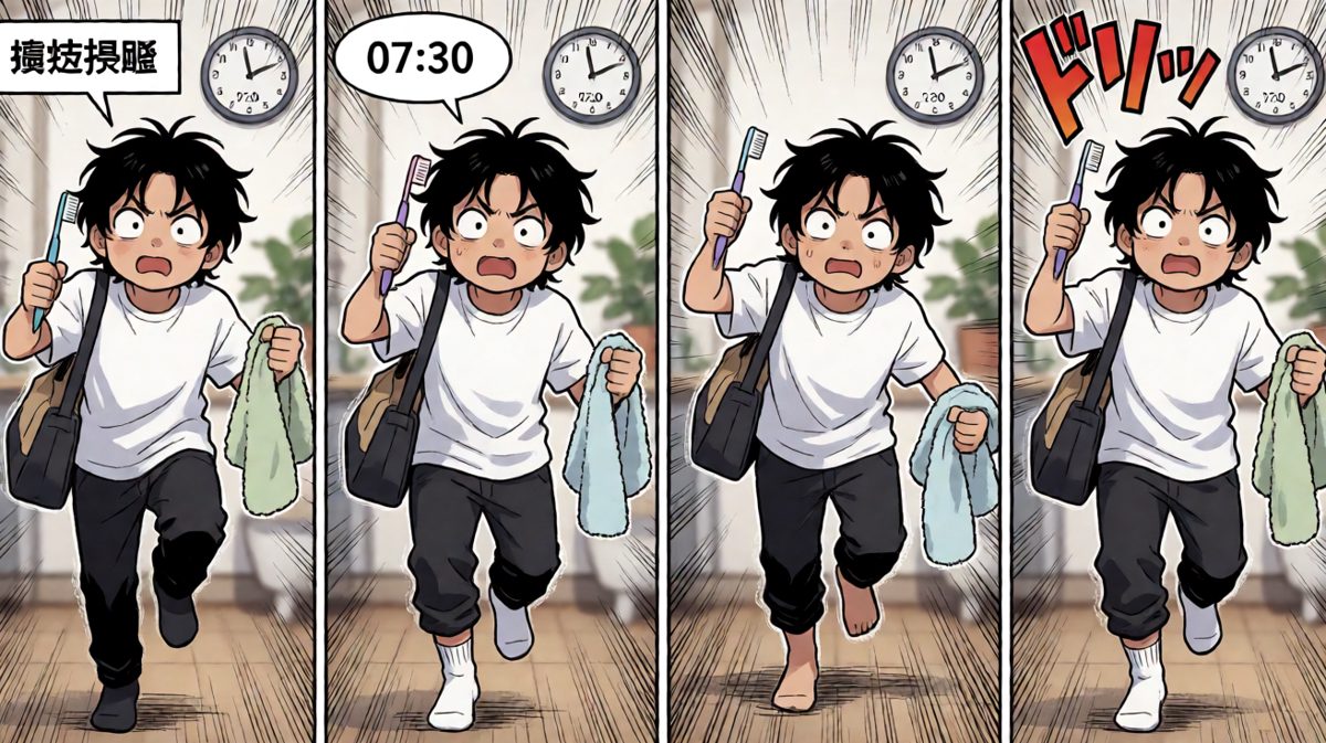 迟到了！疯狂出门