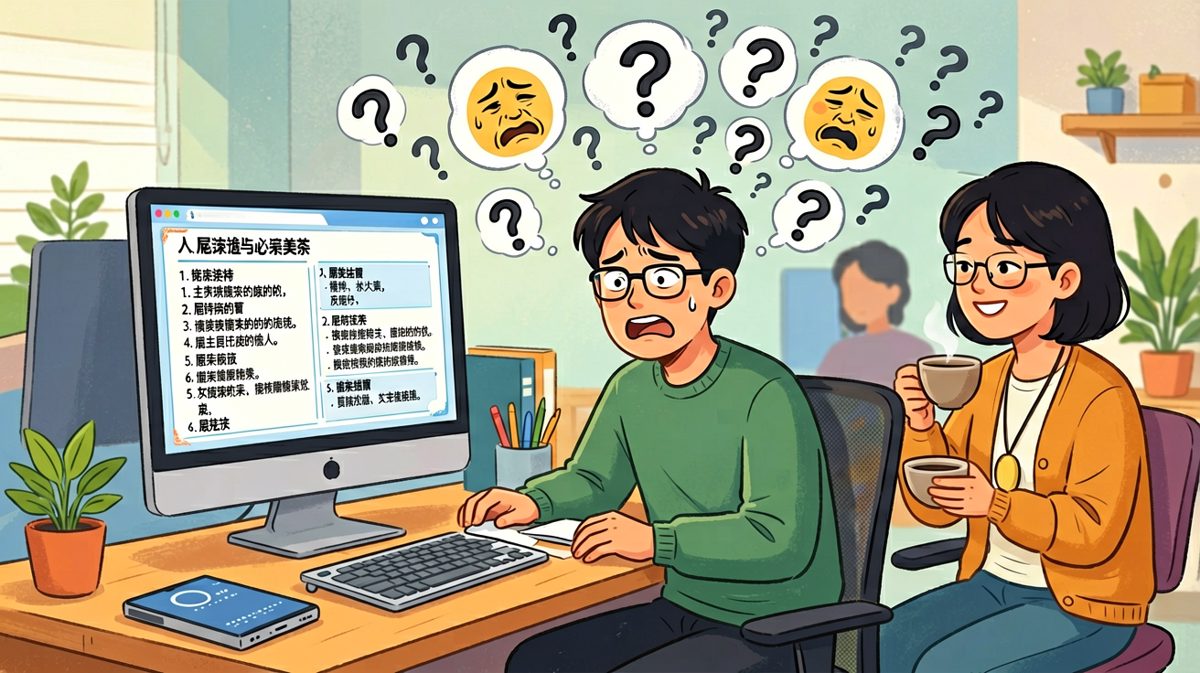 周五下午五点半，甲方发来了一句'改一版新的'。
