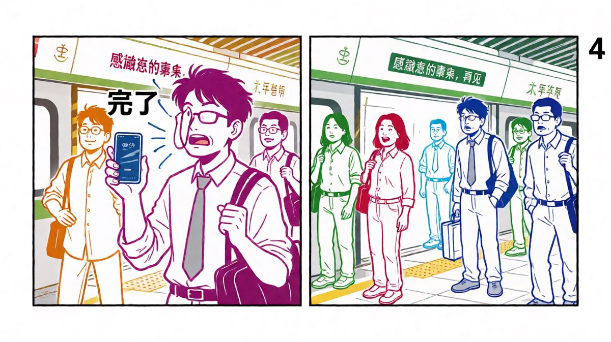 到站了，但全勤奖又没了