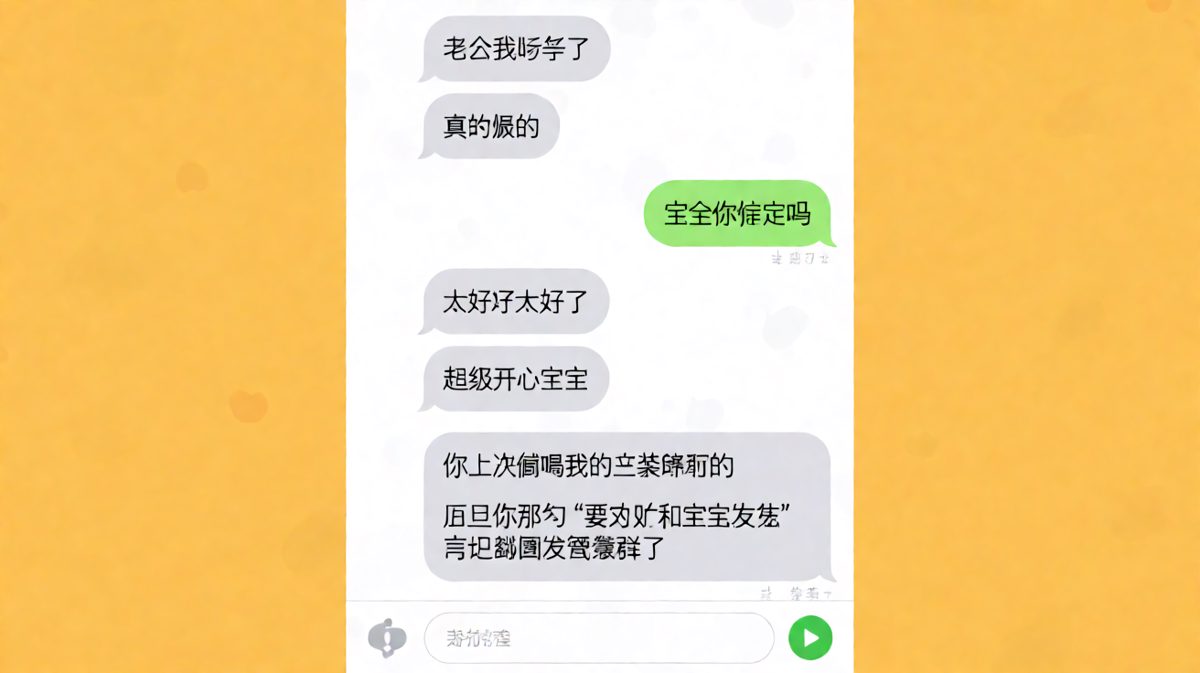假怀孕测试变真社死，截图已经是闺蜜群里的热图了。