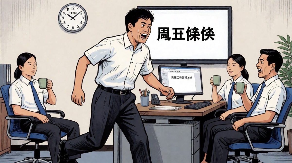 冲到公司才发现今天是周五