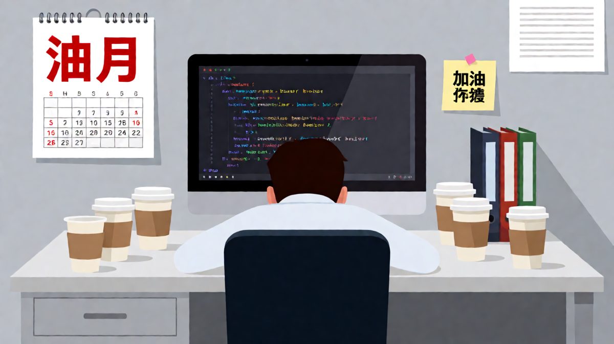 周一早晨：我的灵魂还在床上，肉体已被迫打卡