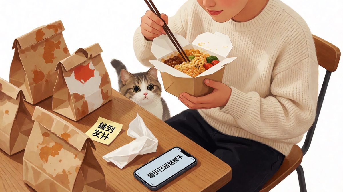 外卖小哥是我本周见过最帅的男人