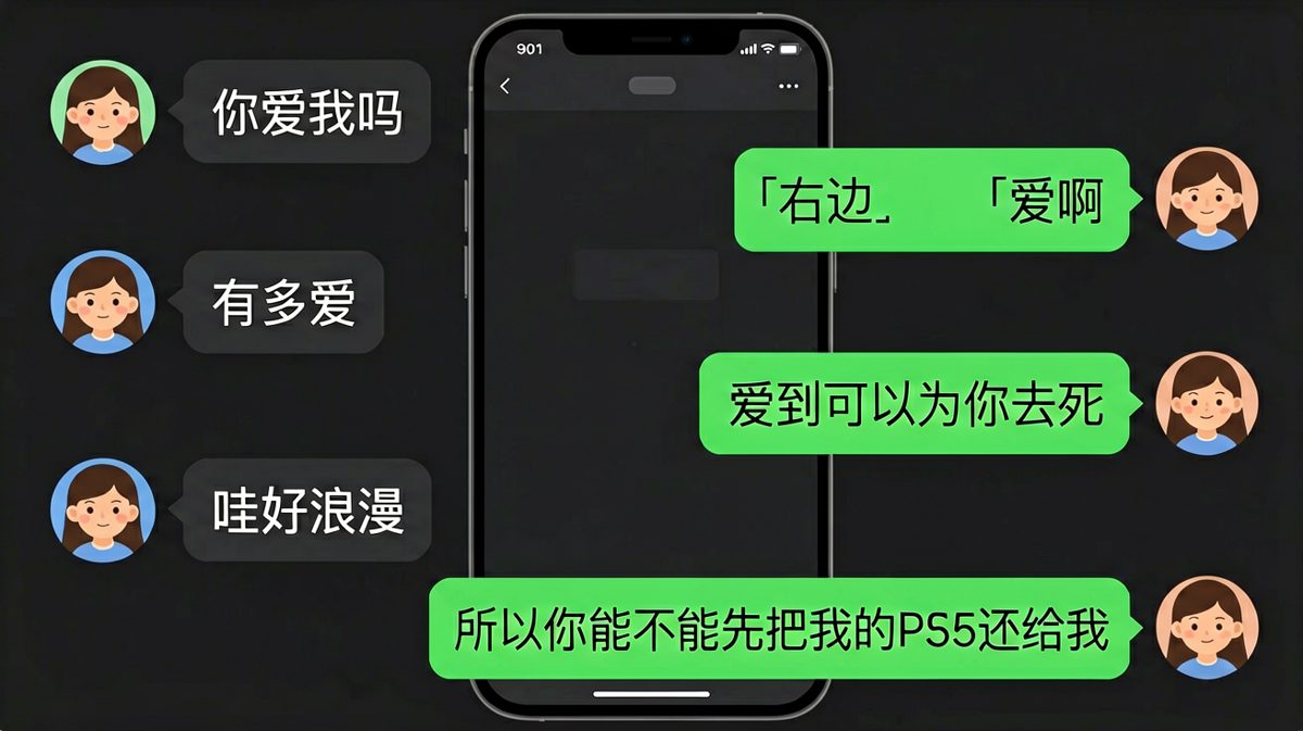 深情告白最后的落脚点让人猝不及防