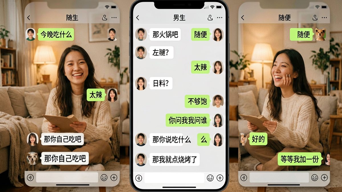 「随便」是情侣间最危险的词汇