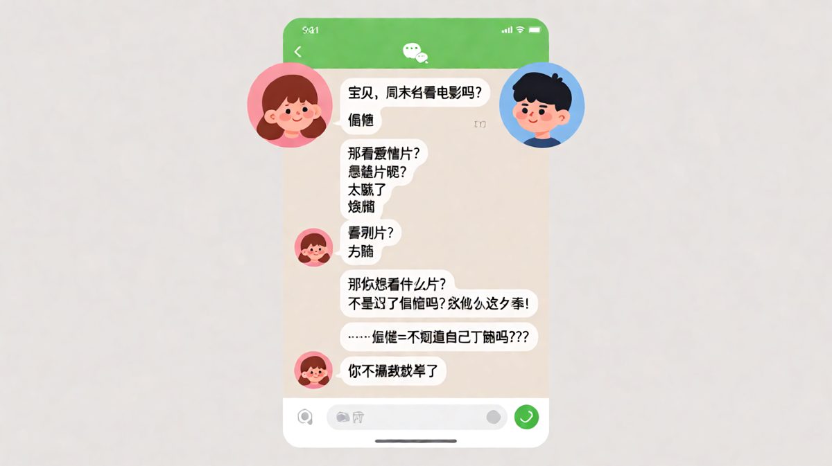 '随便'二字，是情侣对话中最致命的陷阱