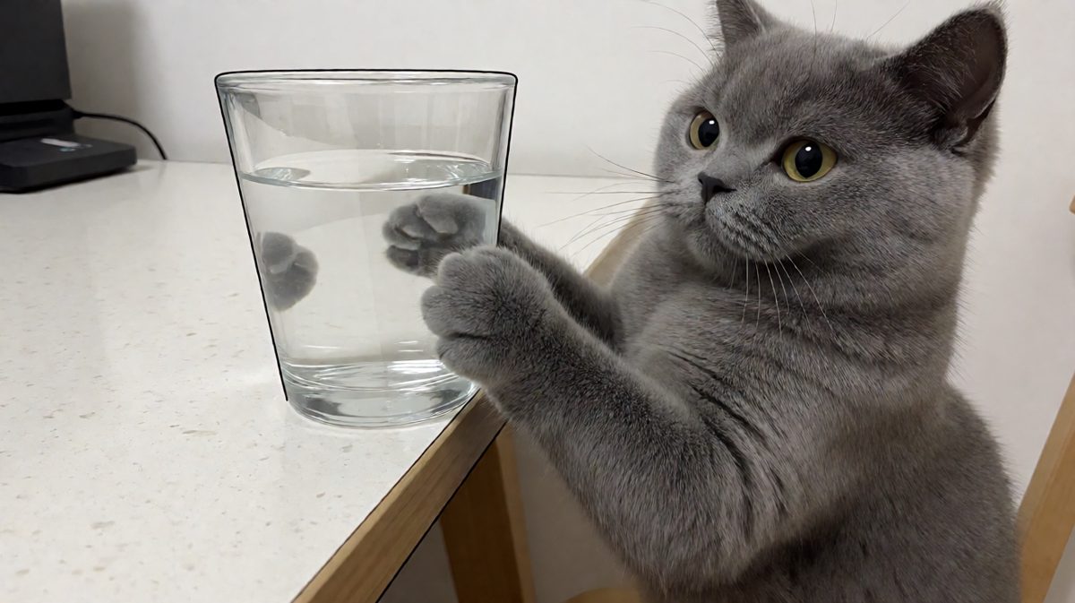 猫咪：我不是故意的，我是有计划的