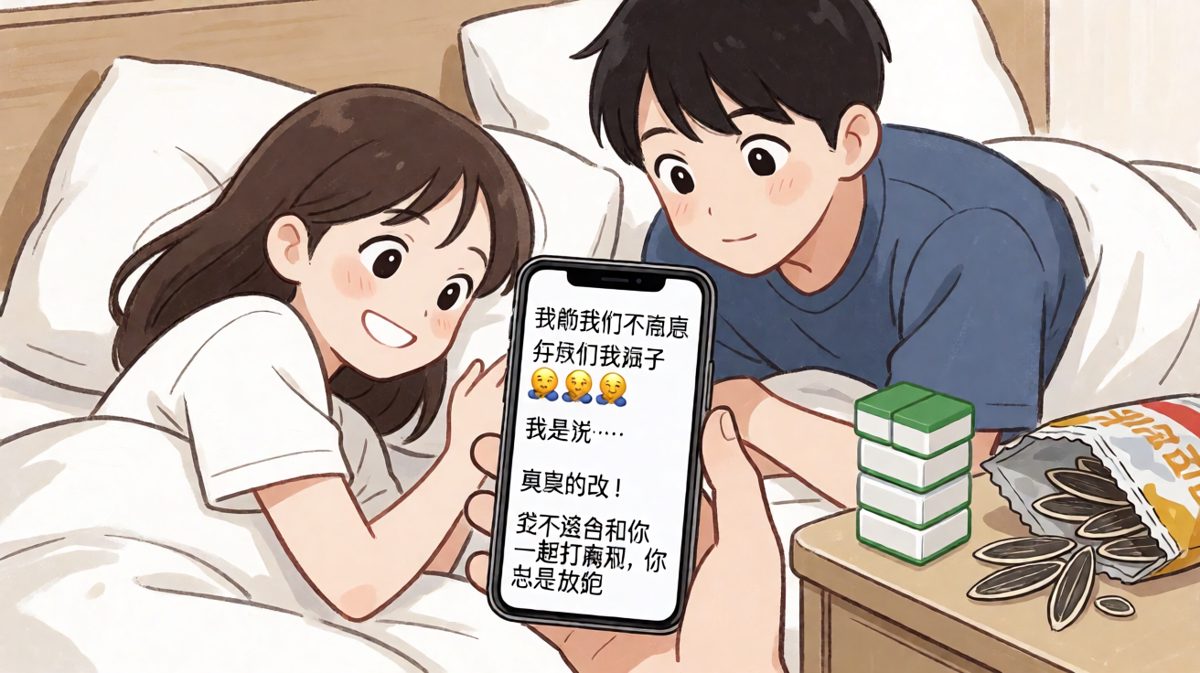 「我觉得我们不合适」——打麻将放炮之王实锤了