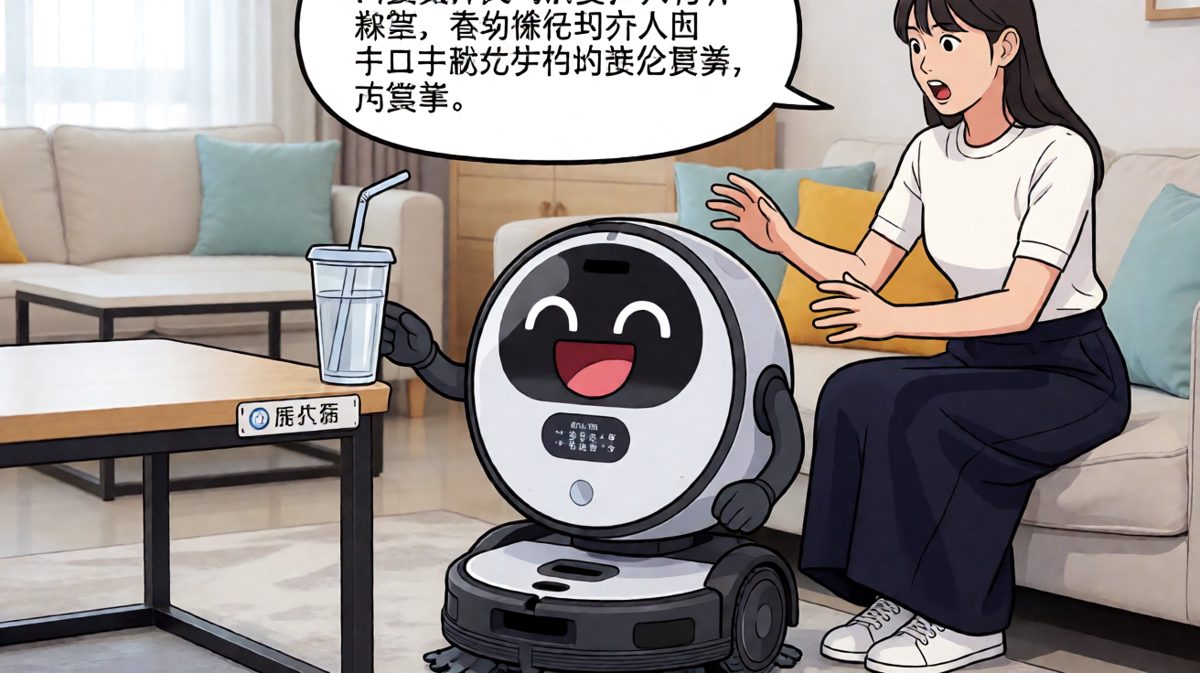 智能机器人开始'工作'了——先干掉我的水杯