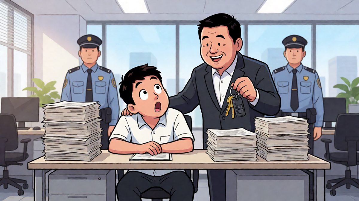 员工以为老板心疼他加班，结果老板才是真下班的人