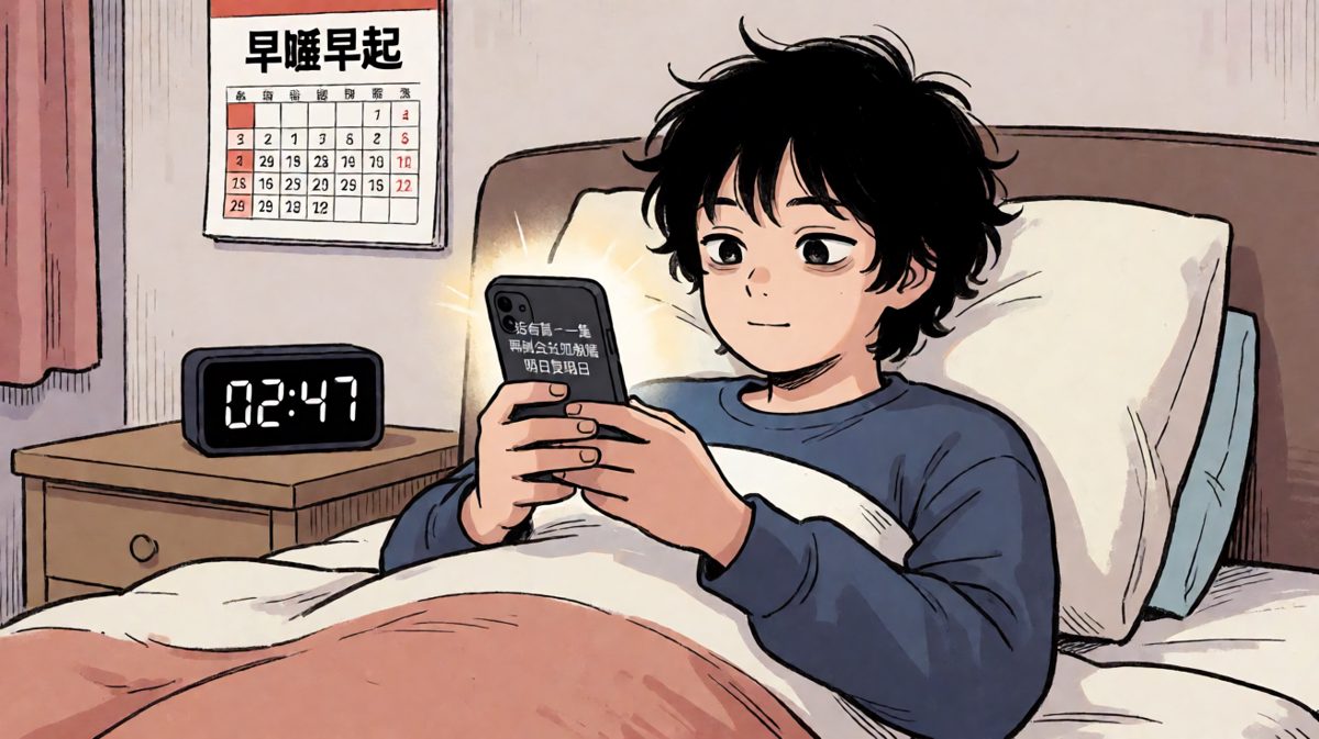 说好刷五分钟，结果天亮了——当代青年的时间魔法。