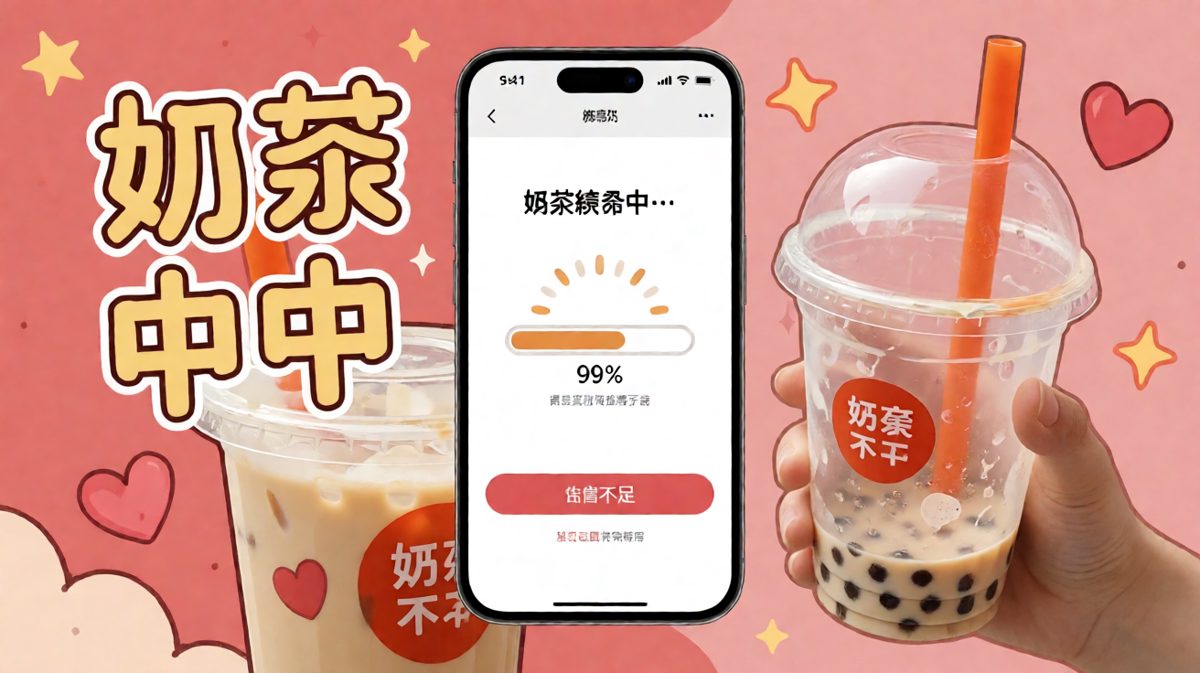 奶茶未送达但钱已扣完的尴尬时刻