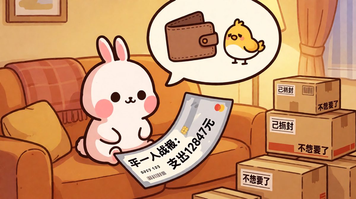 双十一狂欢后吃土的兔子综合征