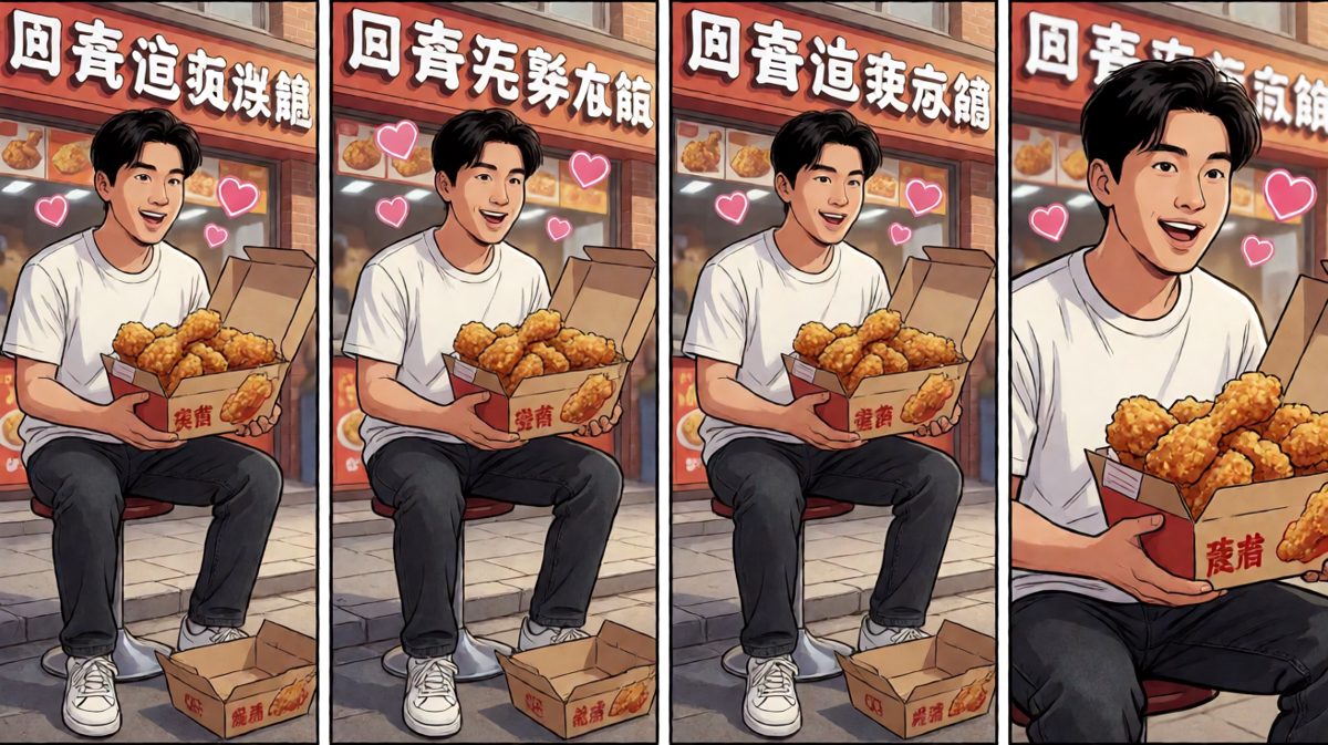 吃饱喝足，减肥明天再说。