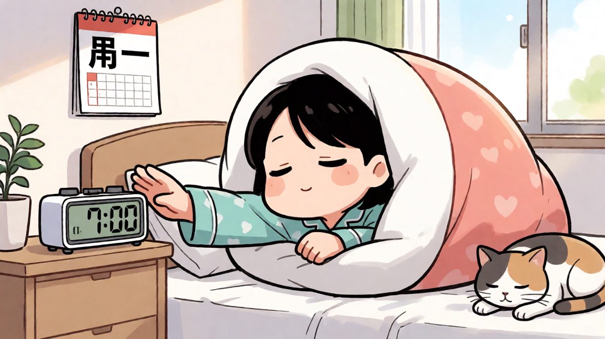 闹钟响了，但我选择不醒来。