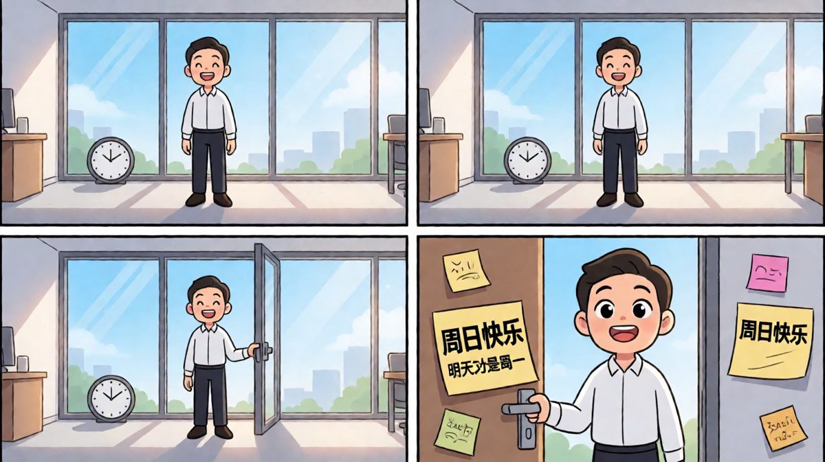 白忙活了……今天明明是周日吧！