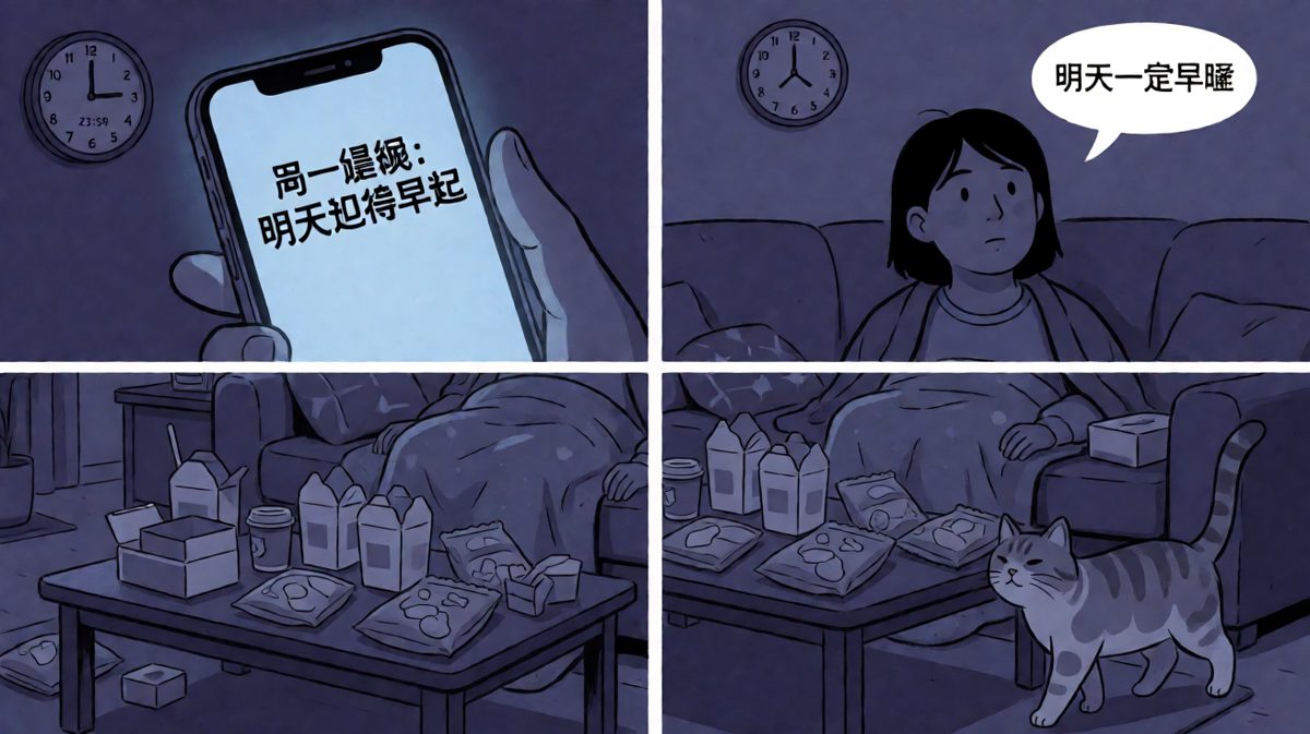 夜深人静，再次立下flag
