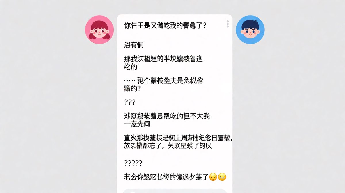偷吃蛋糕引发的记忆混乱，最后发现是老公自己忘了。