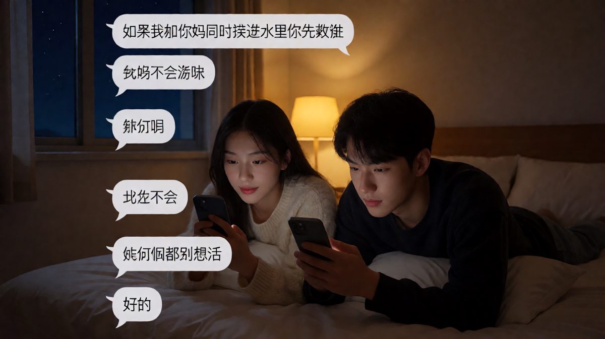 深夜送命题的经典翻车现场，求生欲为零