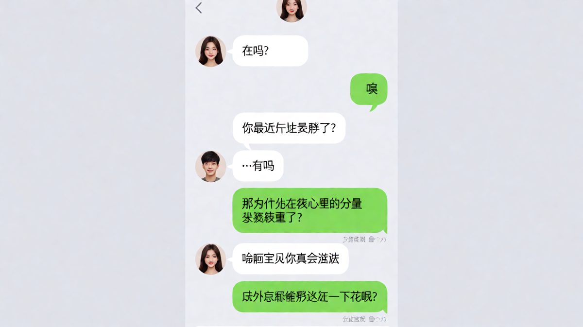 甜言蜜语后的神转折：以为表白了，其实是让还花呗