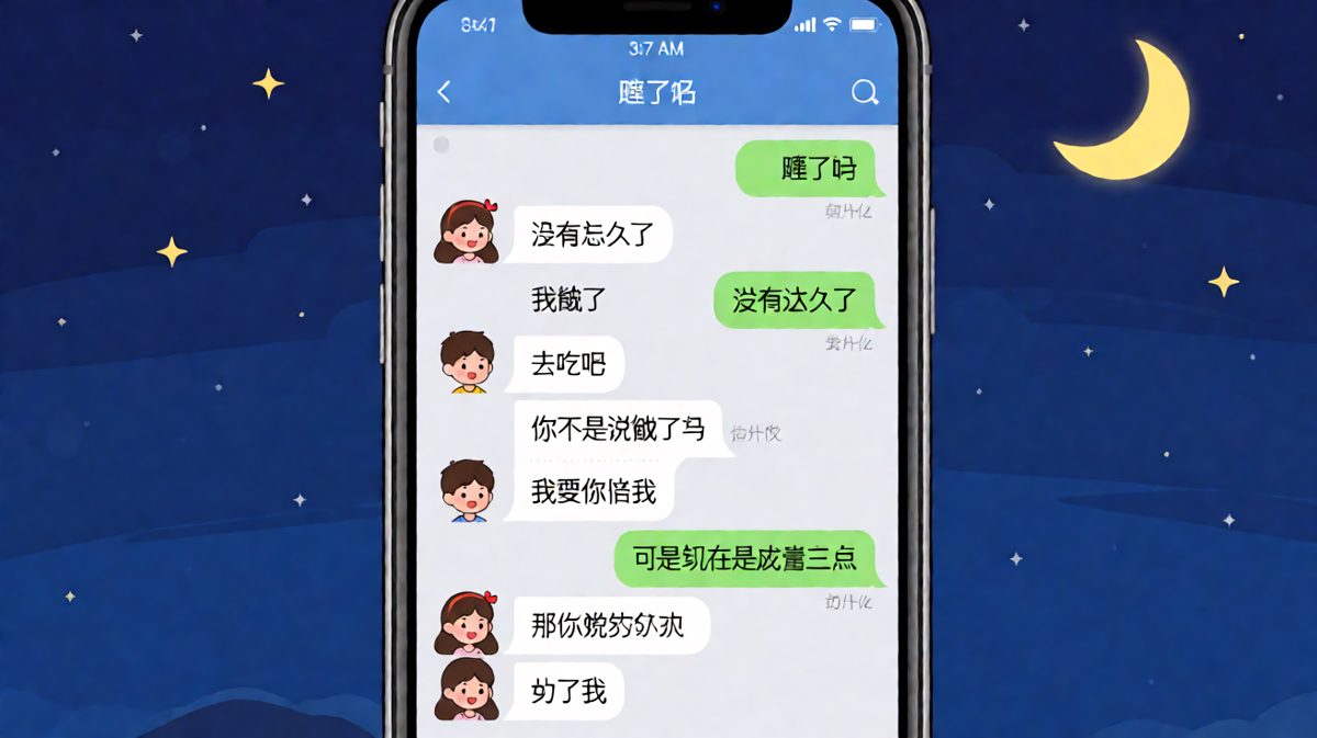 深夜撩人失败，直男的阅读理解能力令人窒息