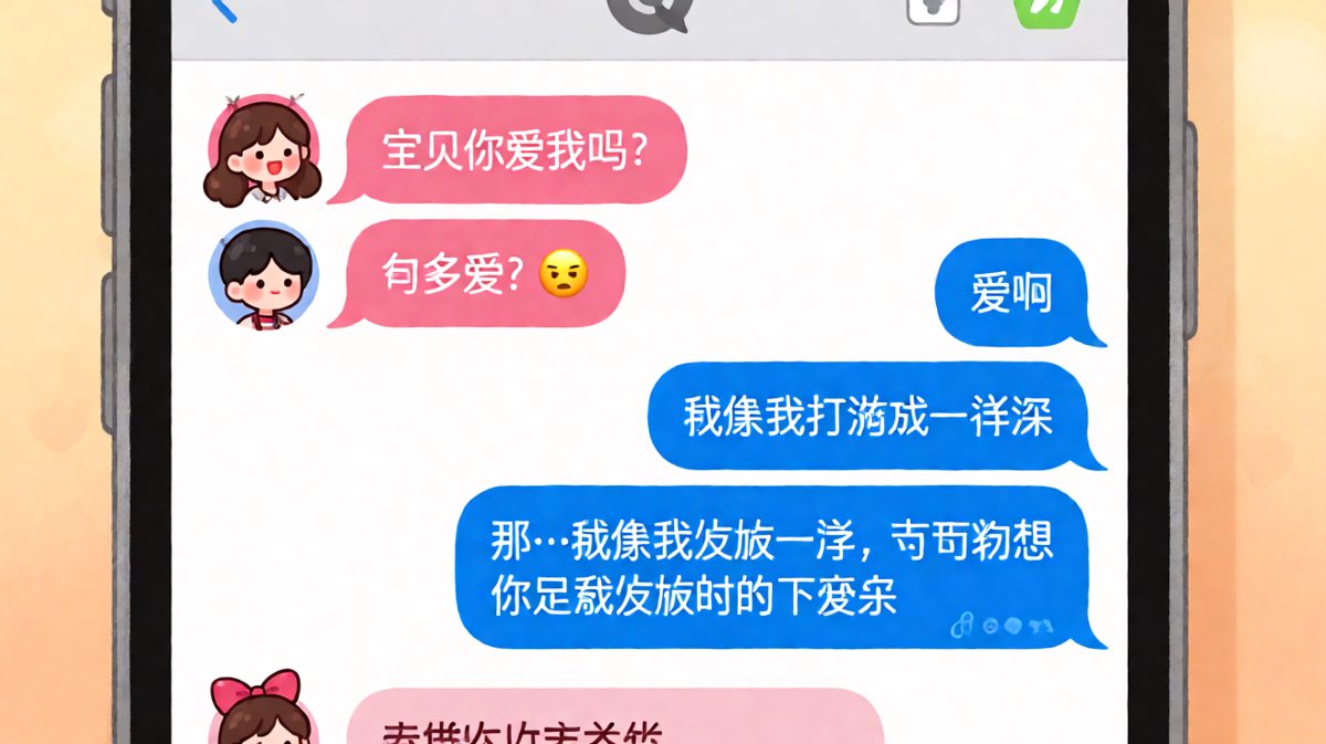 男生把女友比作下饭菜，女生当场气结