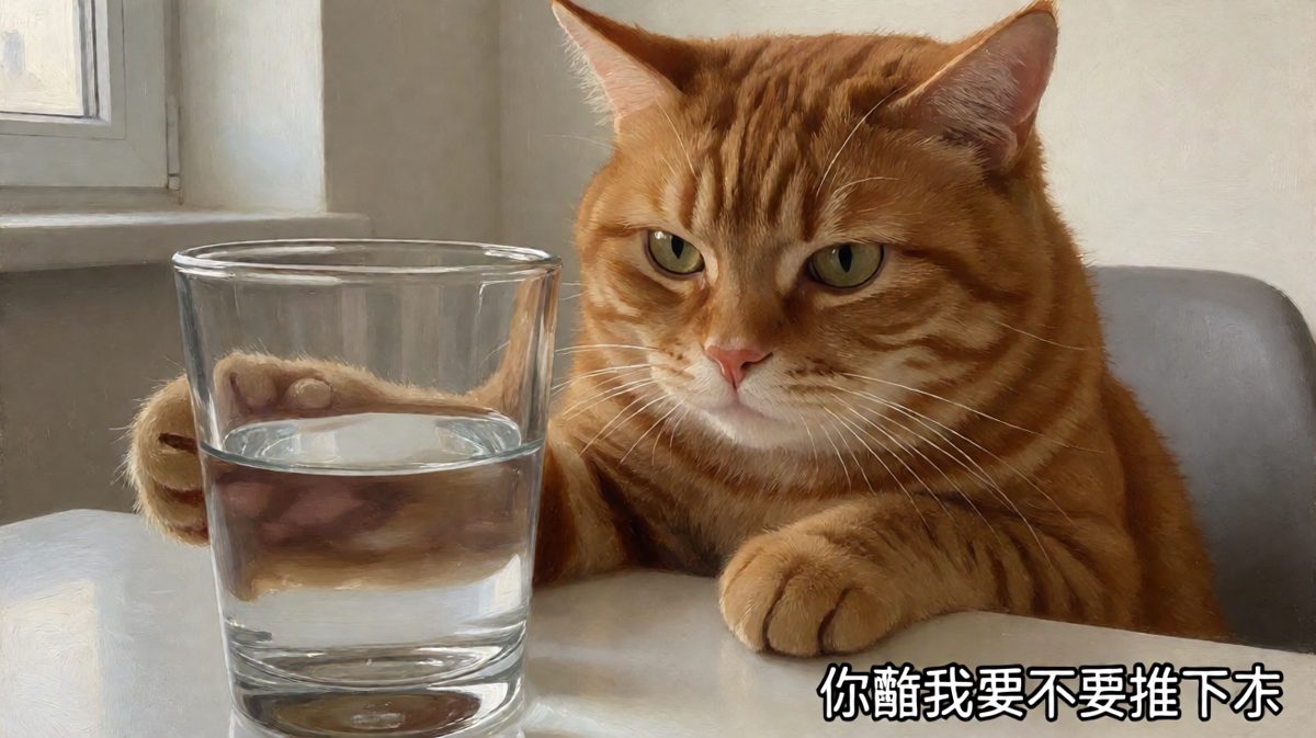经典的'那我推下去'环节