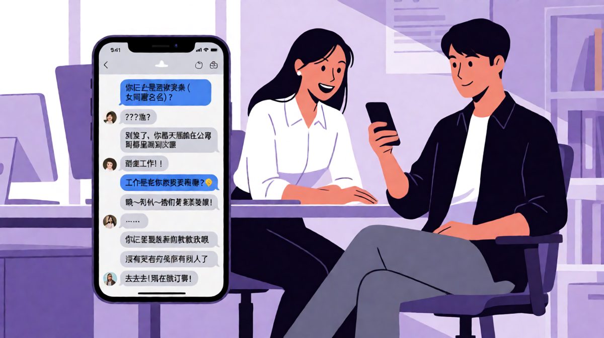 吃醋查岗半小时，最后反被要求看电影。