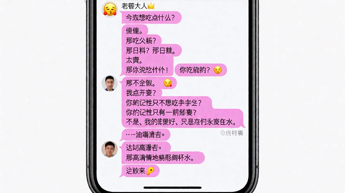 「对你永远在线」高情商反被要倒水