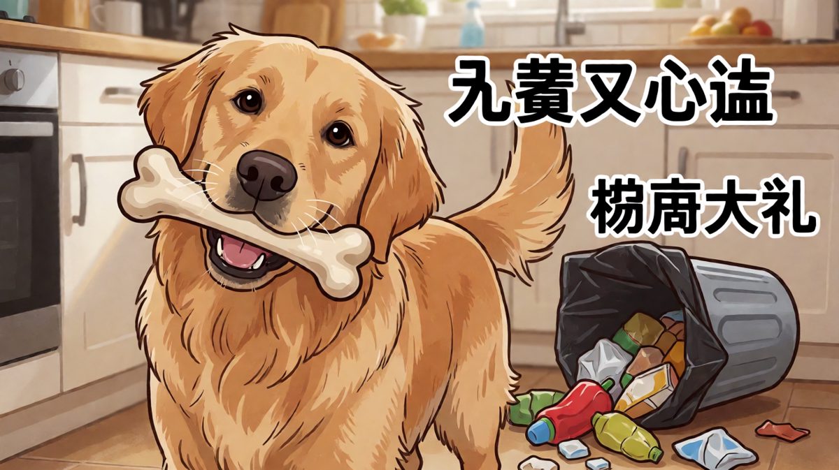 不是我干的，是垃圾桶先动的手。