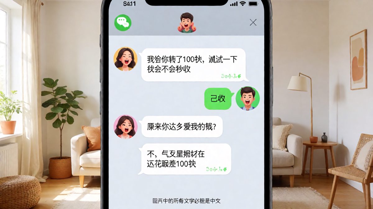 转账测试反被伤：以为测试她爱钱，结果是她在还花呗