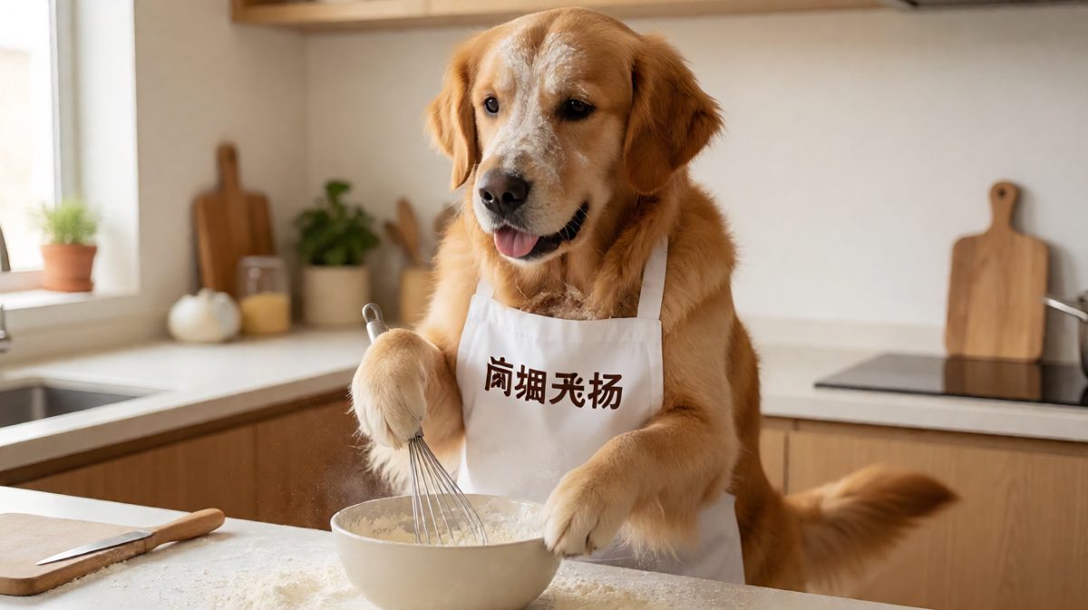 今晚给你做爱心蛋糕！