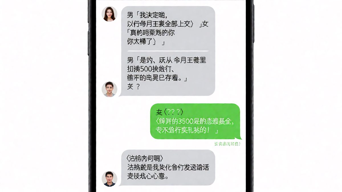 工资上交的真相：原来我是被理财了