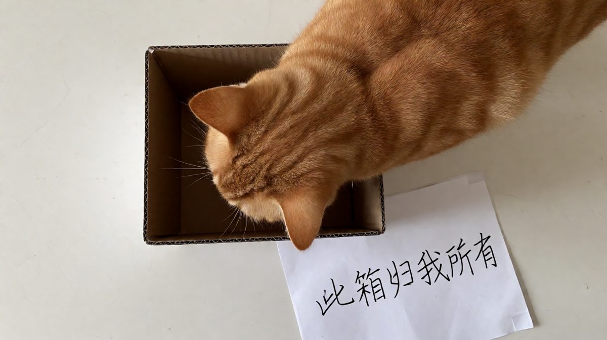 猫：只要我进去了，这个盒子就是我的江山