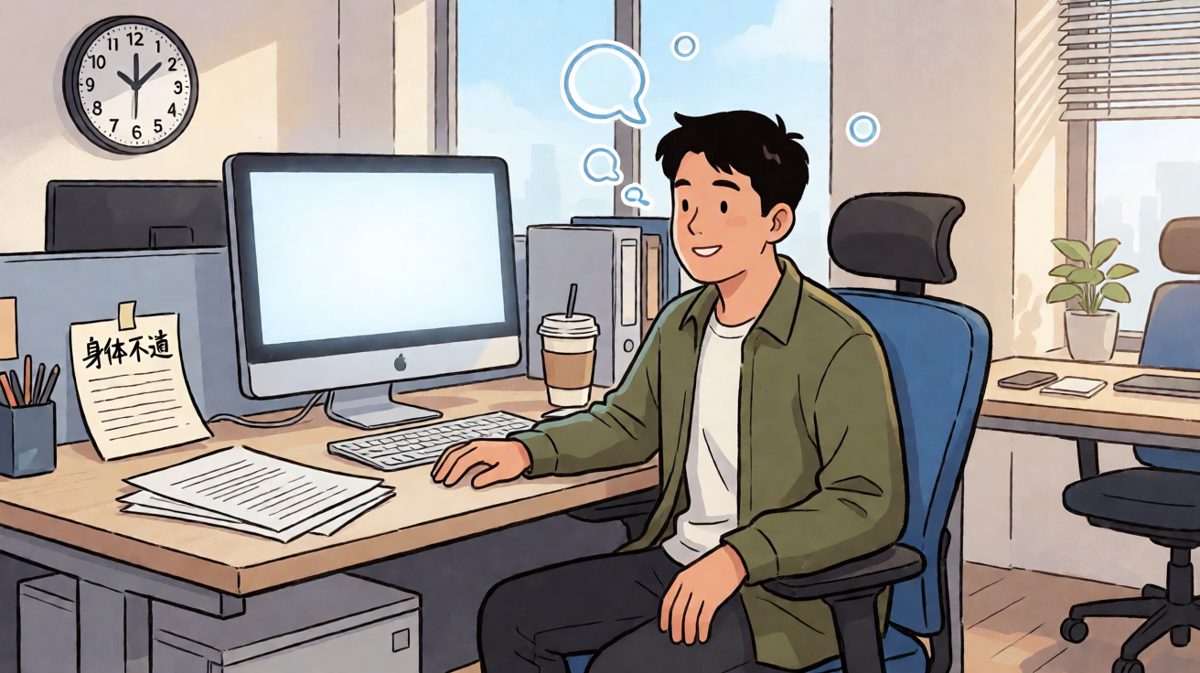 迟到的代价：在公司睡着，还顺便请了个假