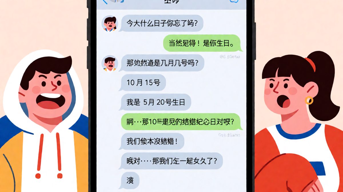记错纪念日还能反向操作也是奇才