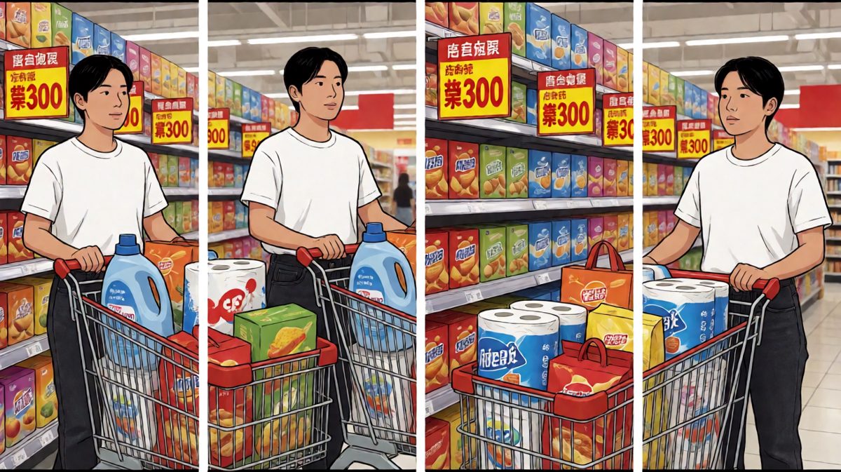 购物车被促销战利品堆成小山，停不下来！