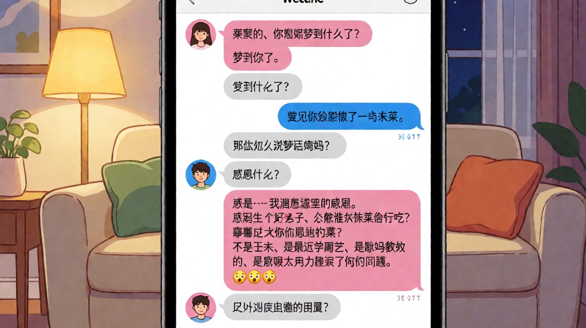 梦话翻车：男生梦到做菜却喊妈，疯狂甩锅给基因和厨艺