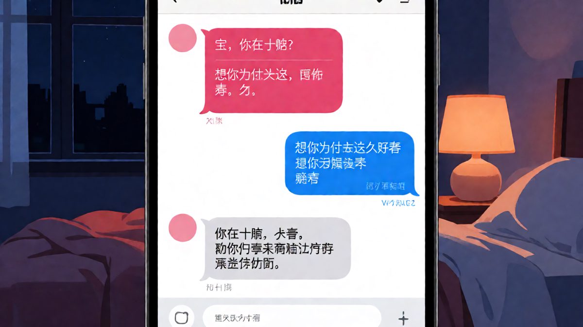 深夜情话：男生夸完女友反被追问手机电量问题