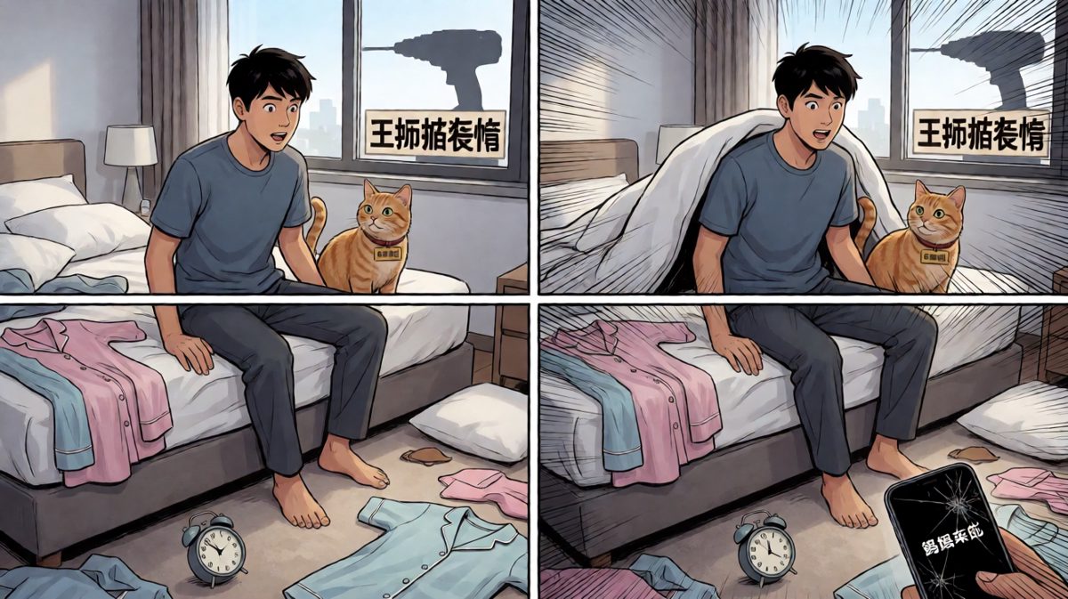 手机、装修、猫咪——三重夹击